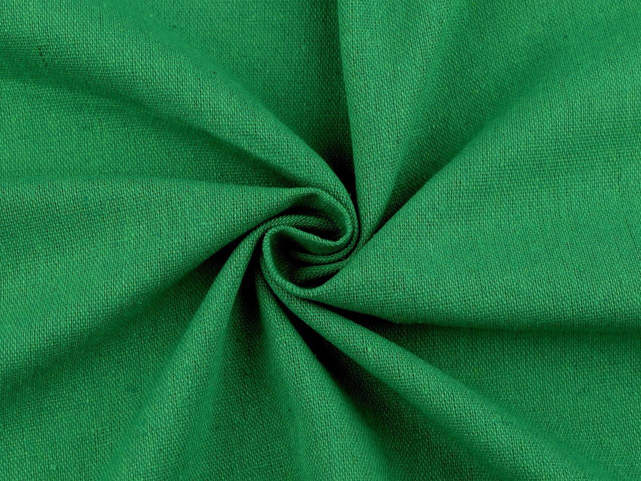 Lněná látka, barva 28 (167 g/m²) (21) zelená pastelová
