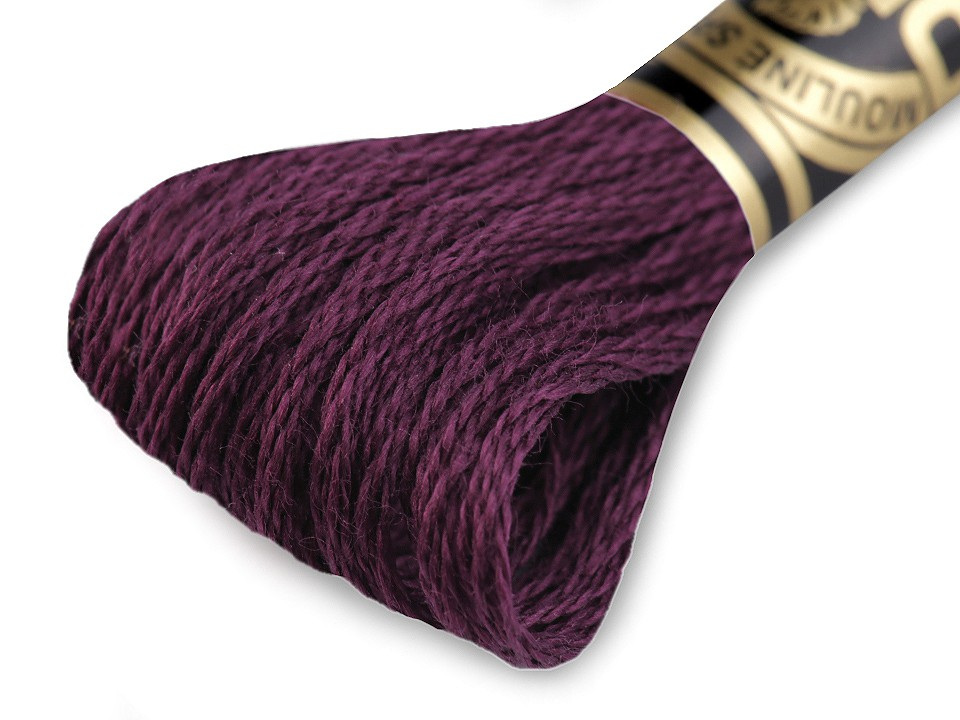 Vyšívací příze DMC Mouliné Spécial Cotton, barva 154 Amaranth