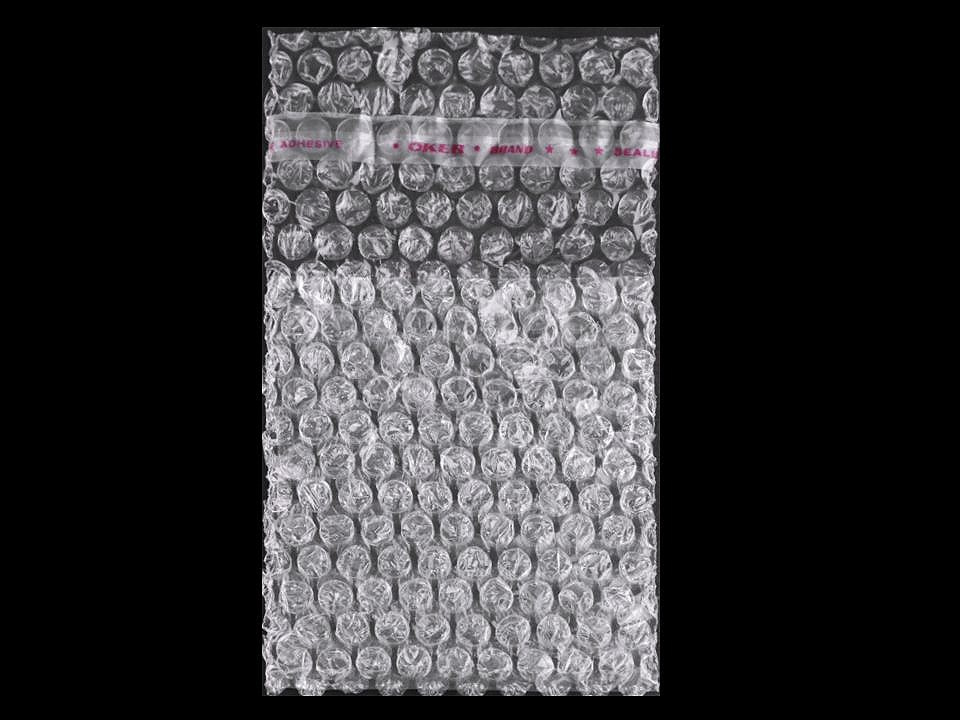Fotografie Bublinkové sáčky s lepicí lištou 7x8 cm, barva transparent
