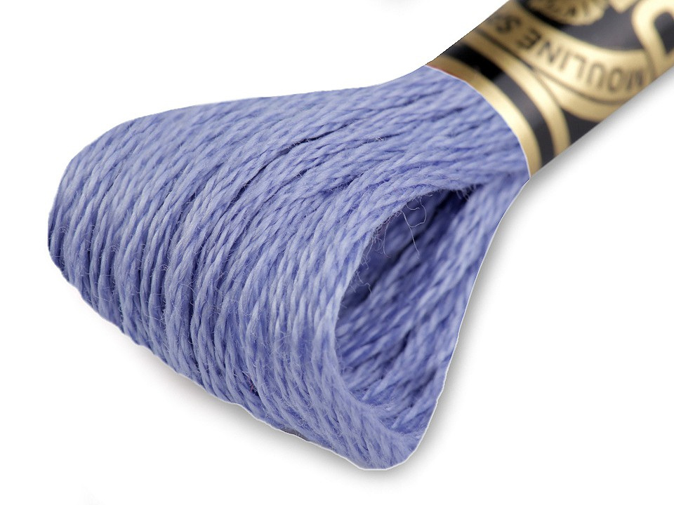 Vyšívací příze DMC Mouliné Spécial Cotton, barva 156 levandulová