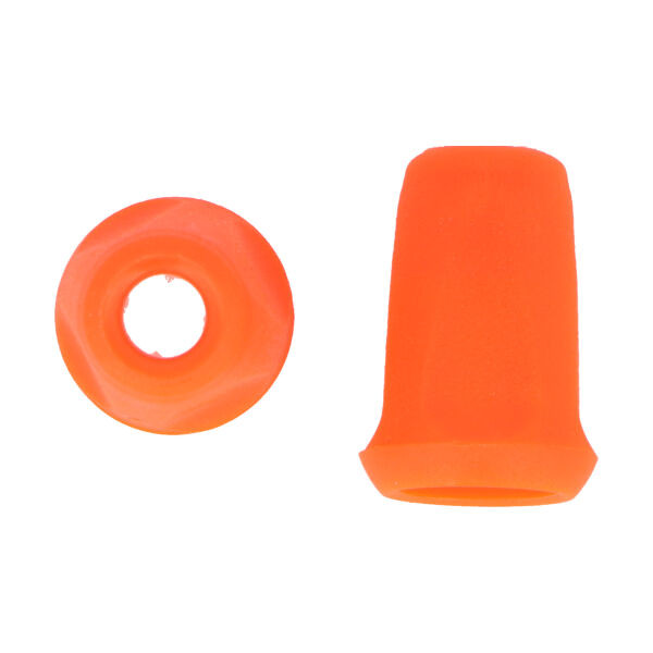 Koncovka plastová neon, barva Oranžová (574)