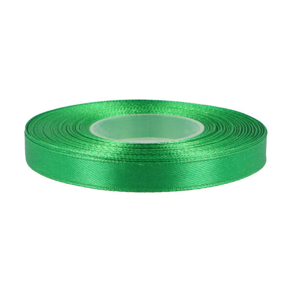 Atlasová stuha šíře 9 mm POL, barva Zelená hrušková (3107)