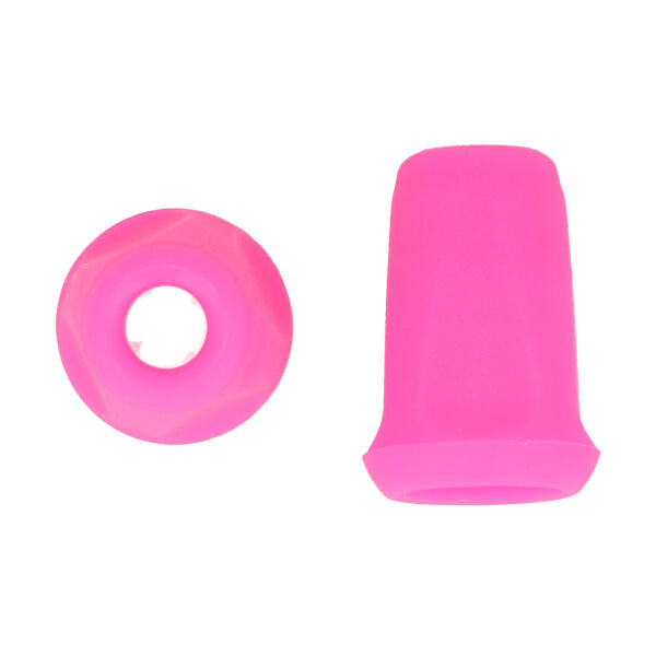 Koncovka plastová neon, barva Růžová (338)
