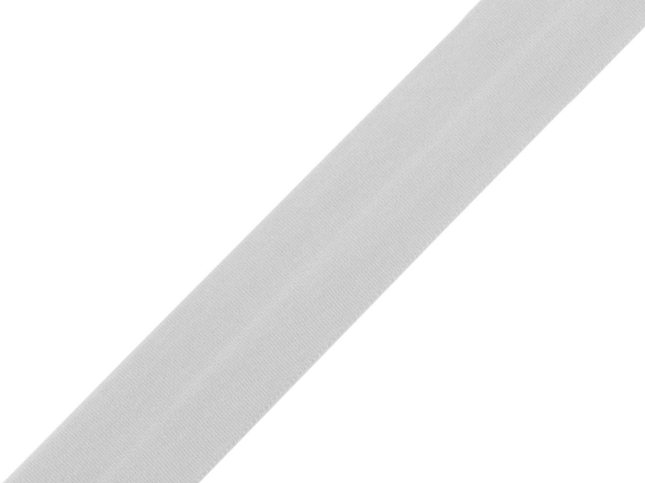 Lemovací pruženka půlená šíře 20 mm, barva 12 šedá nejsvětlější