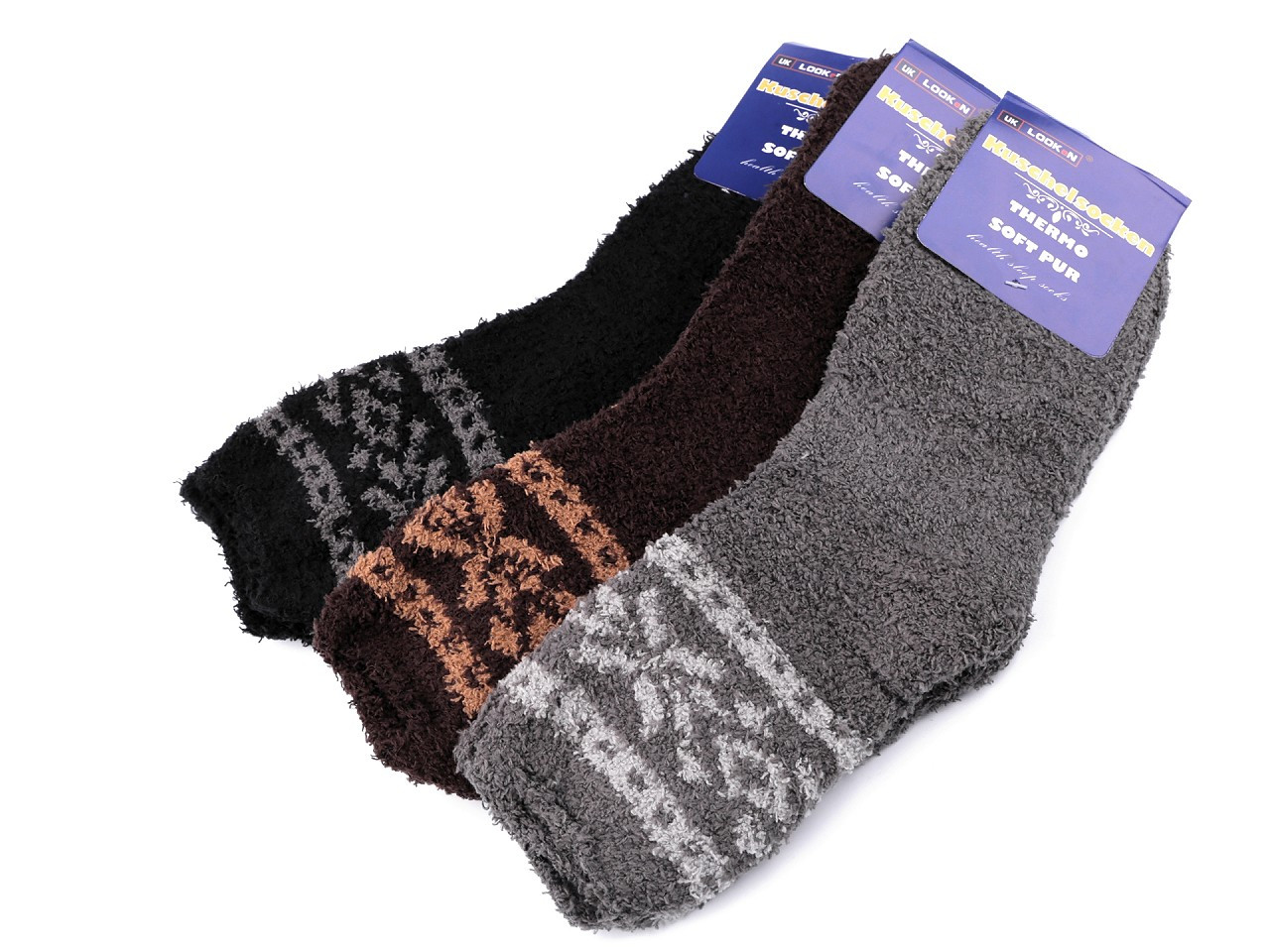 Pánské ponožky froté, barva 7 (vel. 43-47) mix