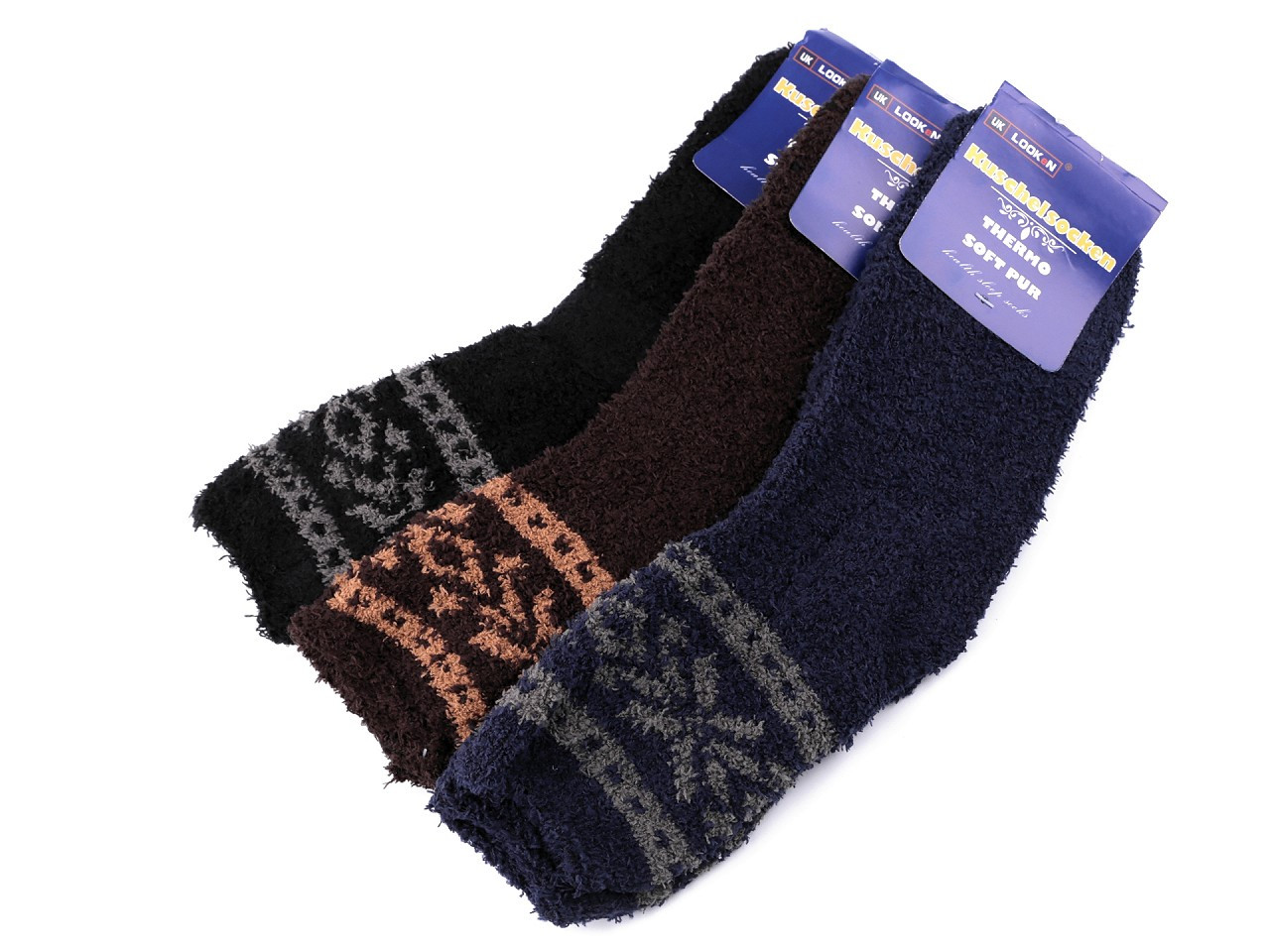 Pánské ponožky froté, barva 4 (vel. 39-43) mix