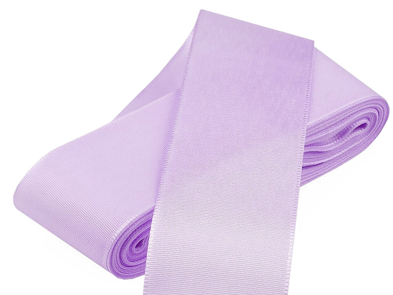 Stuha taftová šíře 52 mm, barva 501 fialová lila