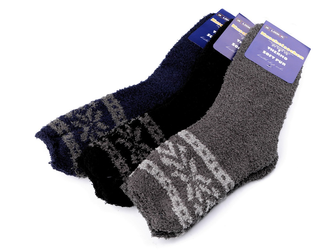 Pánské ponožky froté, barva 2 (vel. 39-43) mix