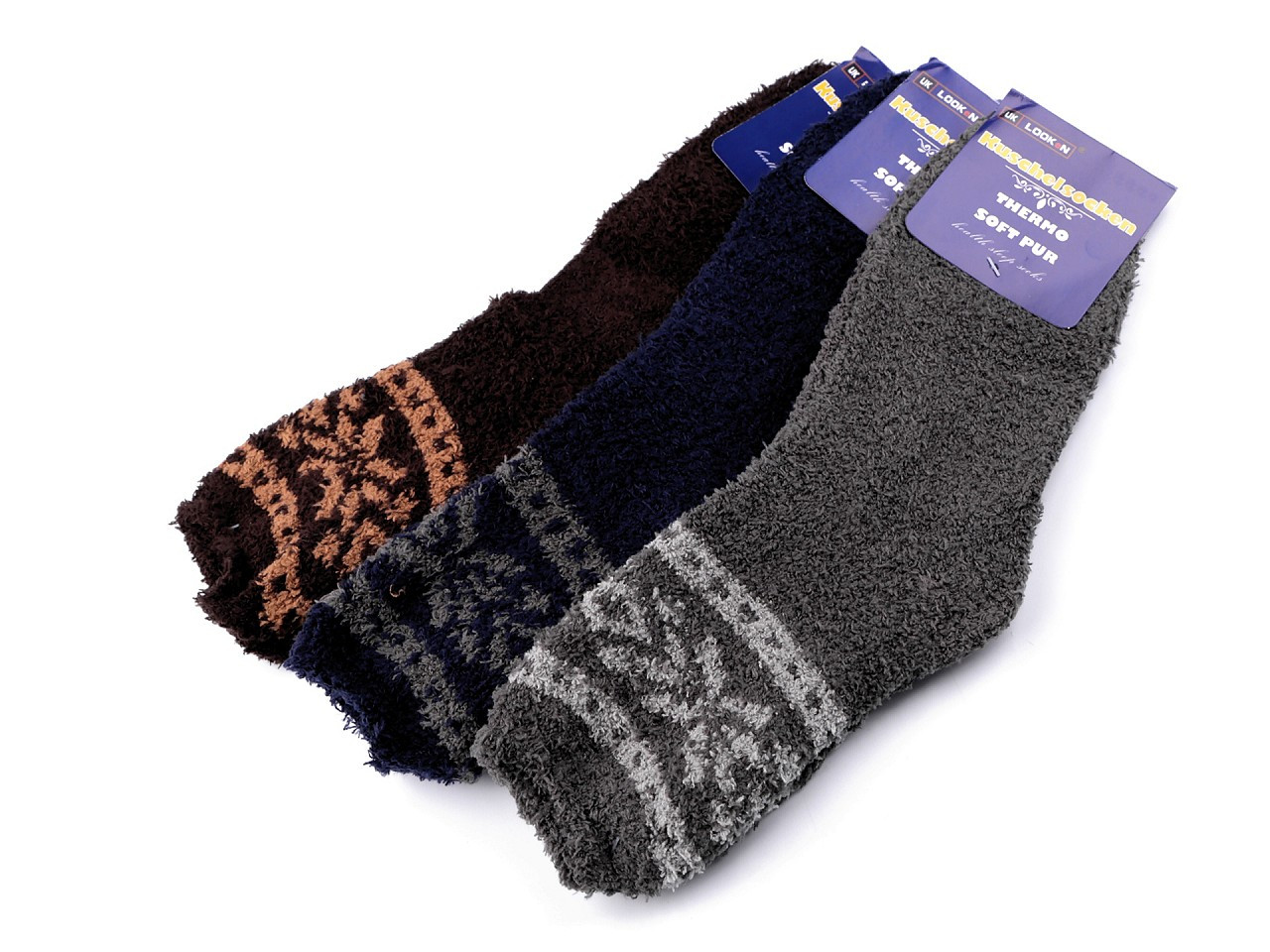 Pánské ponožky froté, barva 5 (vel. 43-47) mix