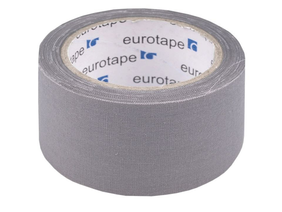Lepicí kobercová páska 10 m šíře 48 mm, barva 2 šedá