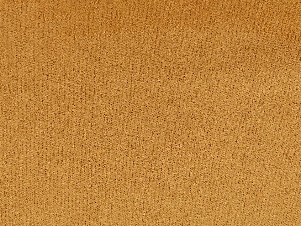 Imitace semišové kůže elastická, barva 8 (94) hořčicová
