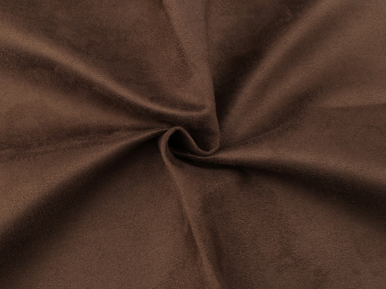 Alcantara imitace broušené kůže, barva 5 (4) hnědá čokoládová