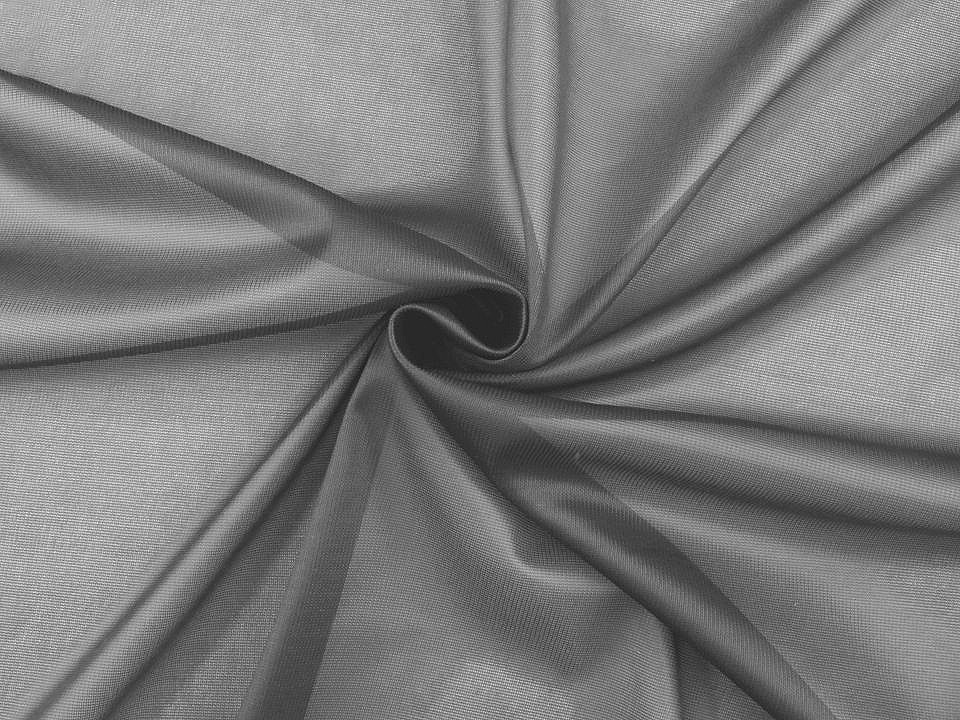 Polyesterová podšívkovina / imitace dederonu, barva 5 (07-03) šedá