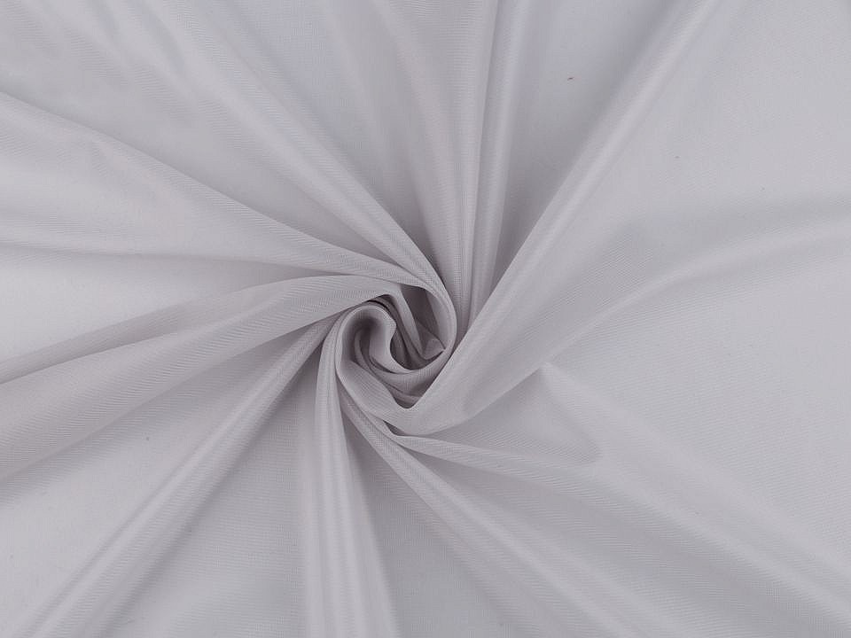 Polyesterová podšívkovina / imitace dederonu, barva 2 (07-01) šedá nejsv.