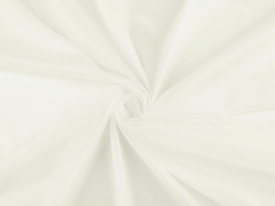 Polyesterová podšívkovina / imitace dederonu, barva 1 (08-02) Off White