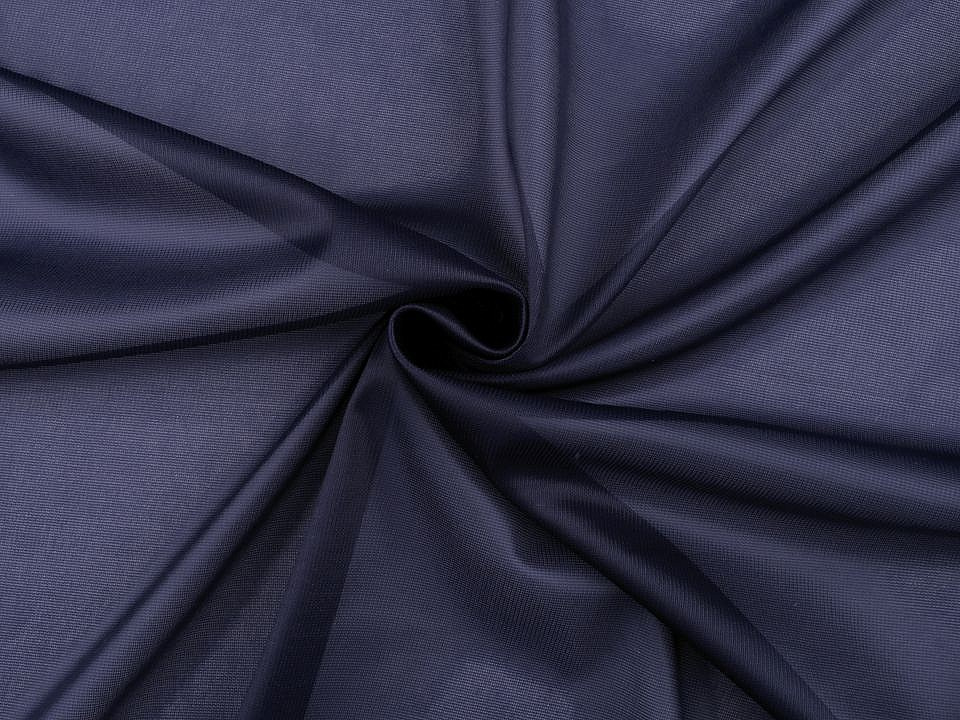 Polyesterová podšívkovina / imitace dederonu, barva 3 (12-01) modrá tmavá
