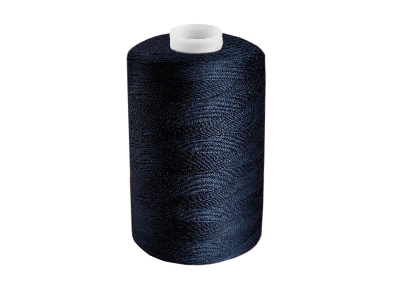 Polyesterové nitě pro overlocky i klasické šití návin 1000 m PES 40/2 James, barva 099 modrá berlínská