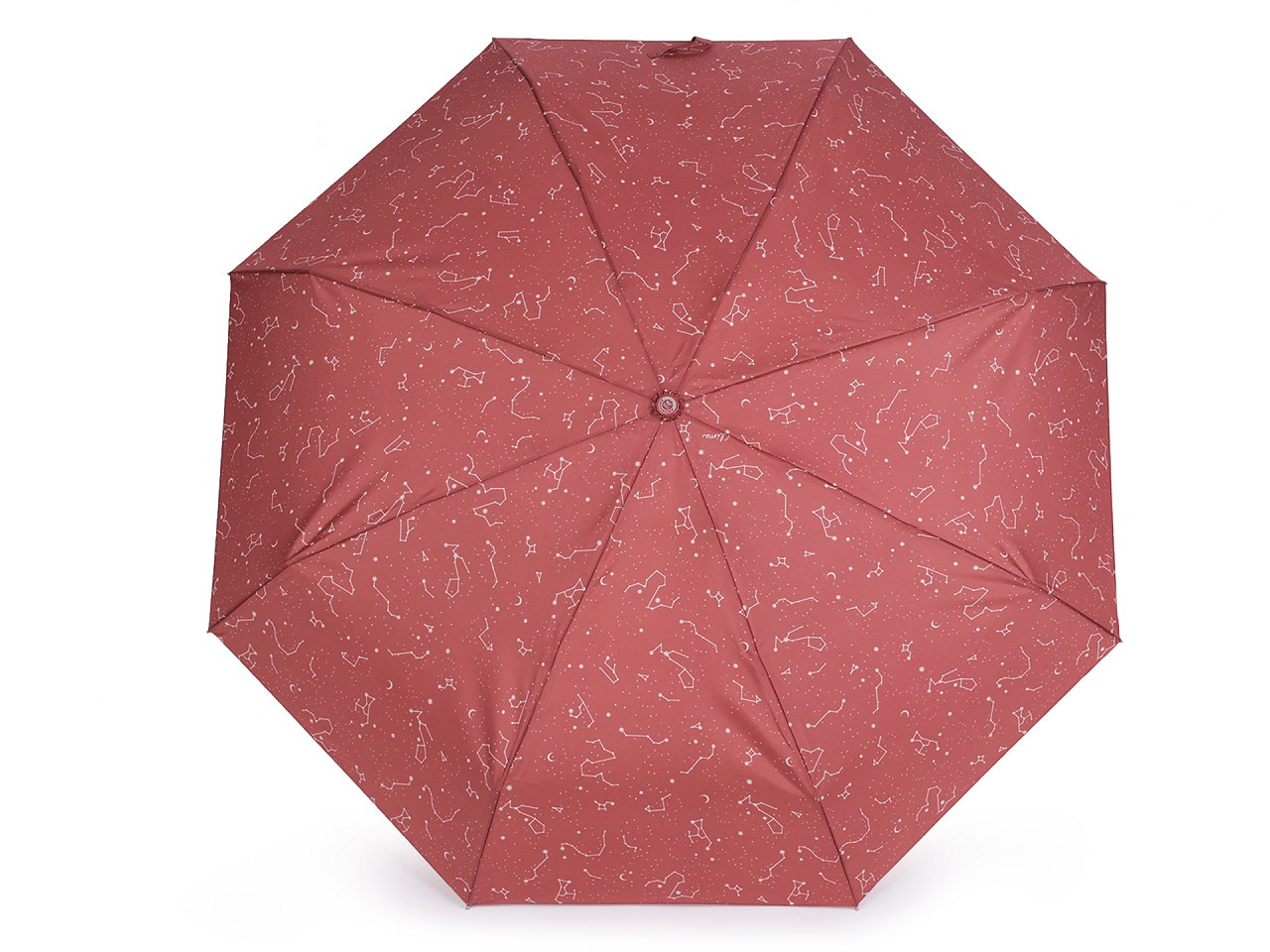 Dámský mini skládací deštník, barva 7 starorůžová