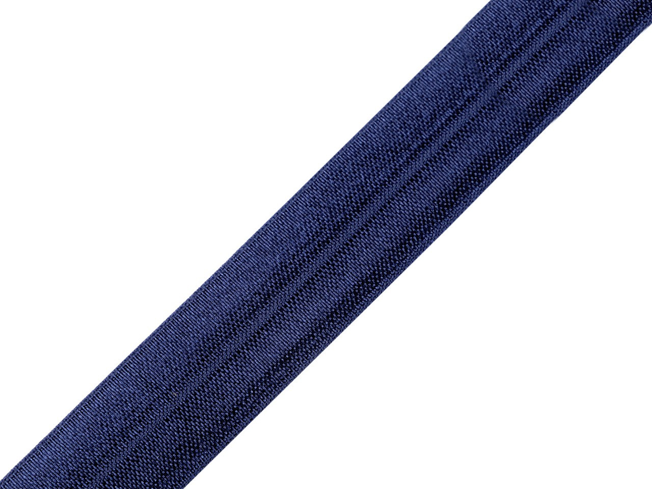 Lemovací pruženka půlená šíře 20 mm, barva 34 modrá tmavá