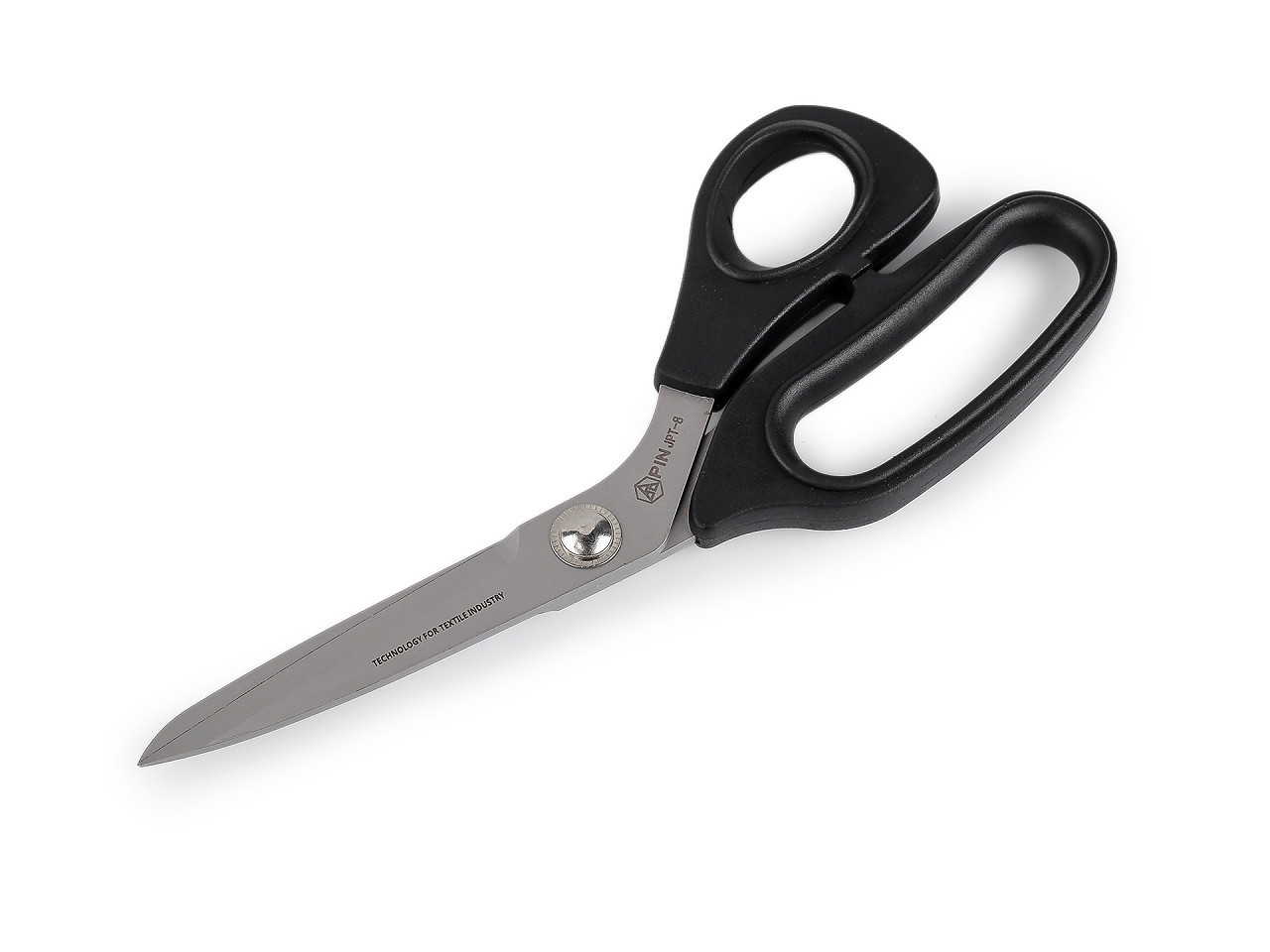 Krejčovské nůžky PIN délka 21 cm, barva černá