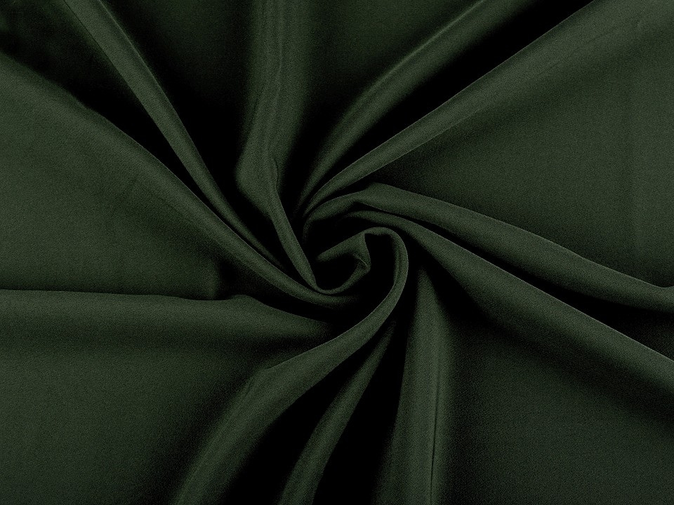 Šatovka / kostýmovka měkká, barva 7 zelená khaki tmavá