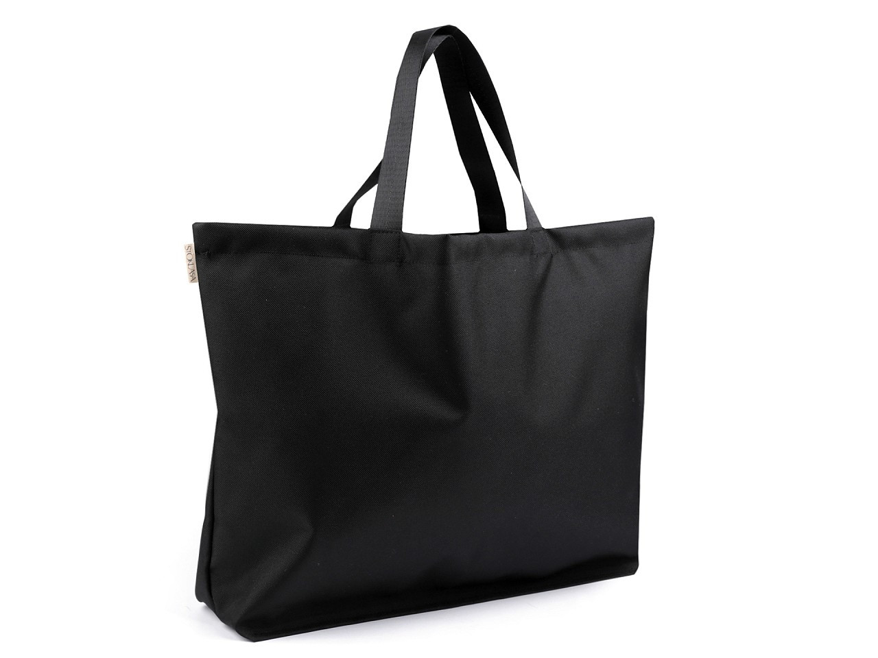 Pevná nákupní taška, barva 1 černá