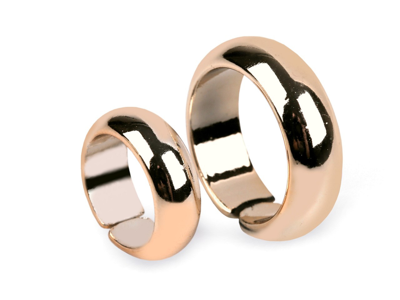 Dekorační svatební prsteny, barva 2 zlatá