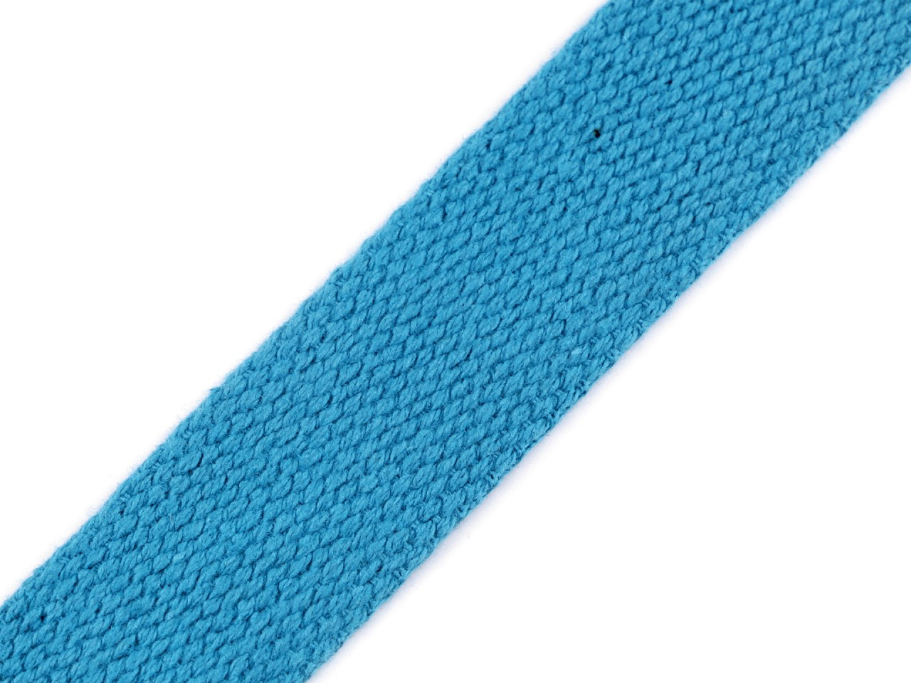Bavlněný popruh šíře 25 mm, barva 20 modrá