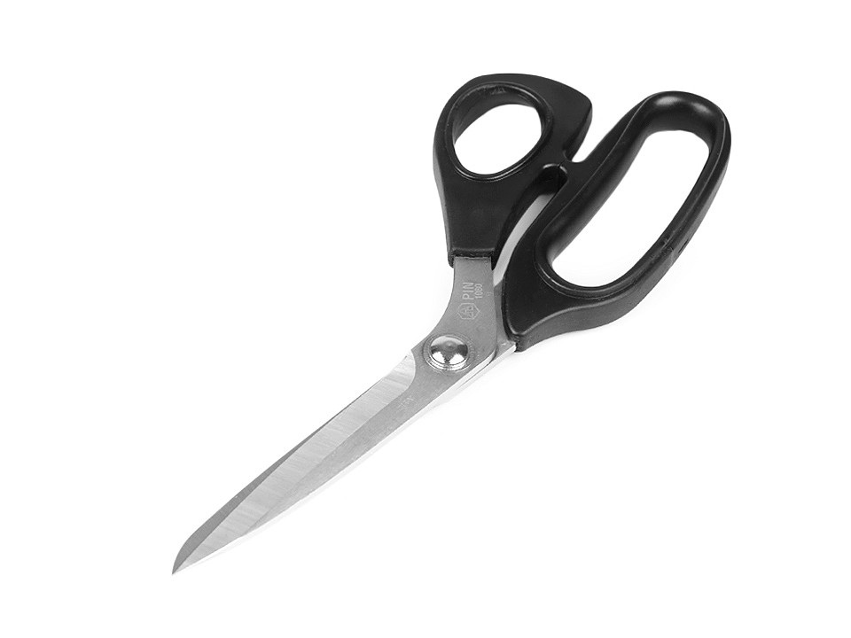 Krejčovské nůžky PIN délka 21 cm, barva černá
