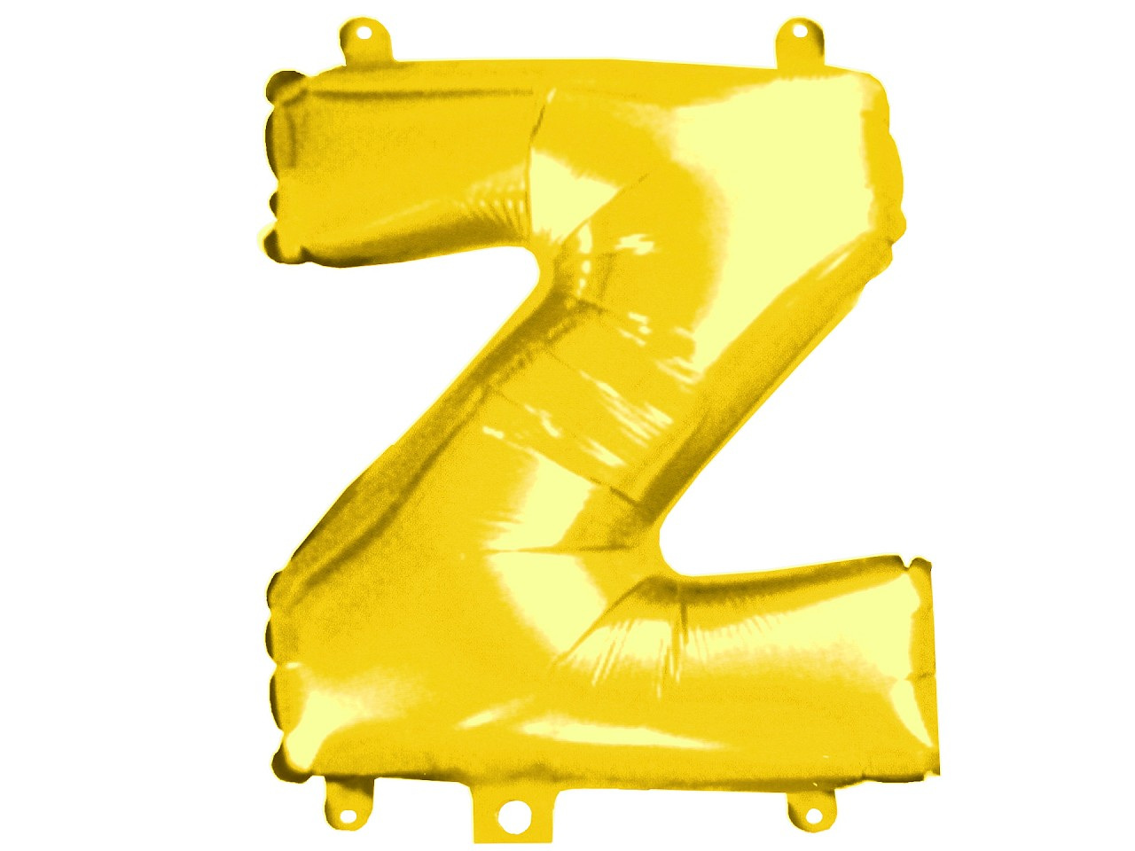 Nafukovací písmena velká, barva 26 "Z" zlatá