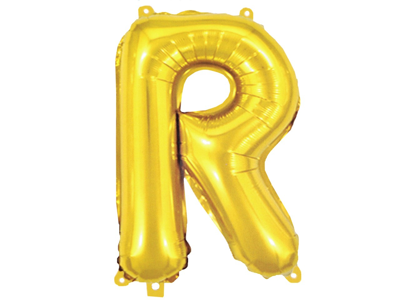 Nafukovací písmena velká, barva 18 "R" zlatá
