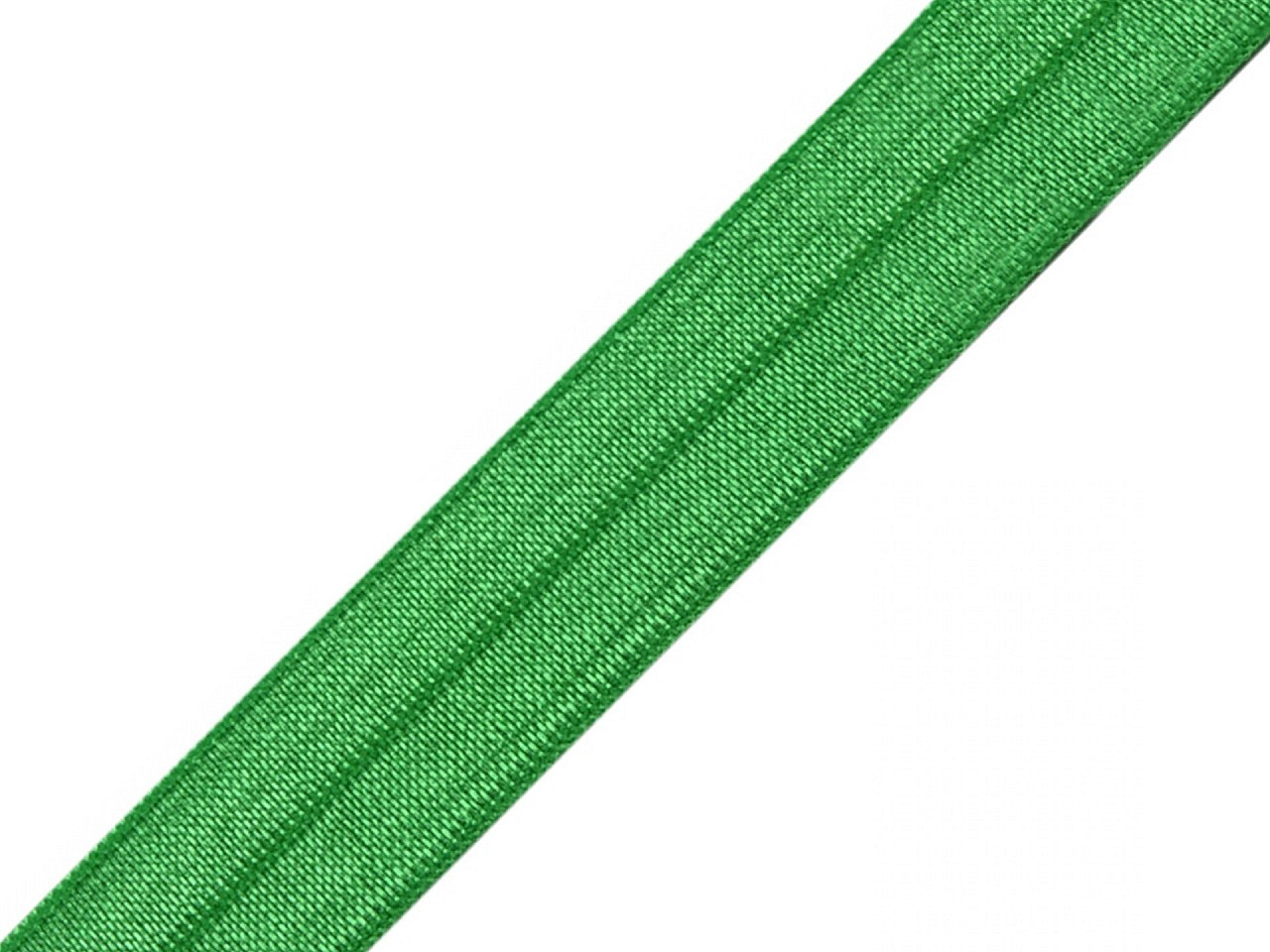 Lemovací pruženka půlená šíře 20 mm, barva 17 zelená irská