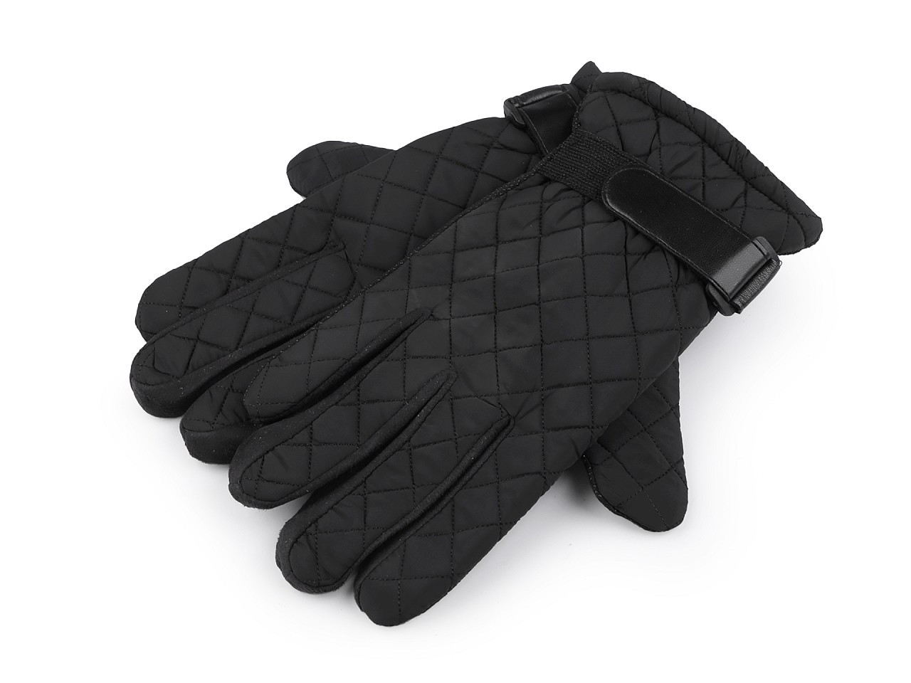 Pánské prošívané rukavice, barva 18 (vel. 3XL) černá