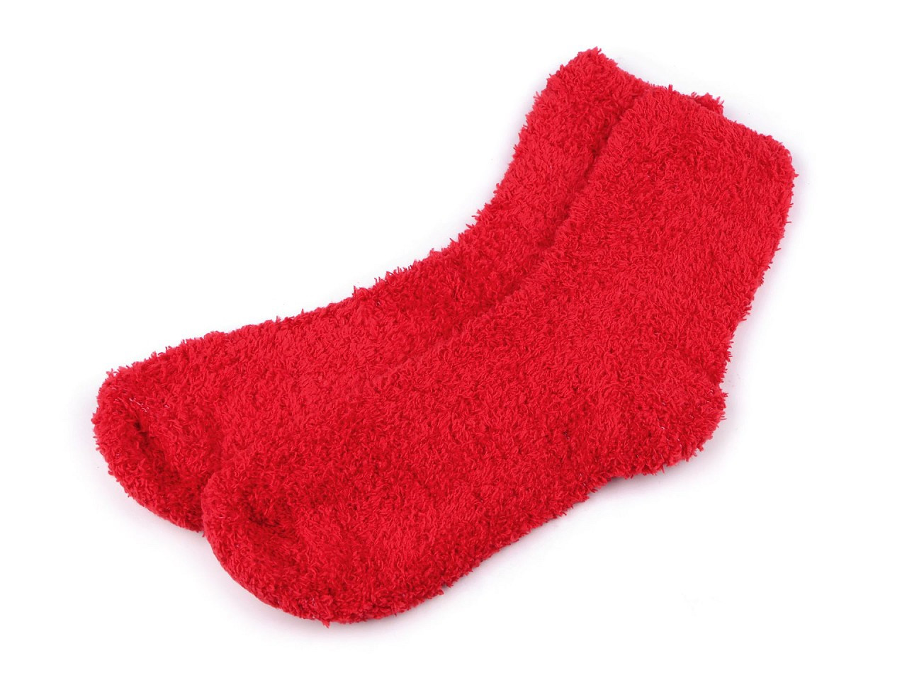 Dámské / dívčí froté ponožky, barva 4 červená