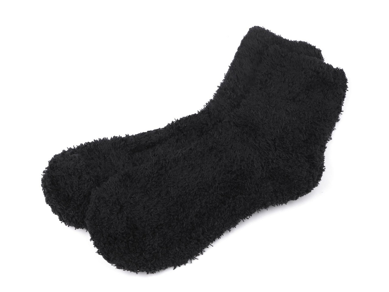 Dámské / dívčí froté ponožky, barva 8 černá