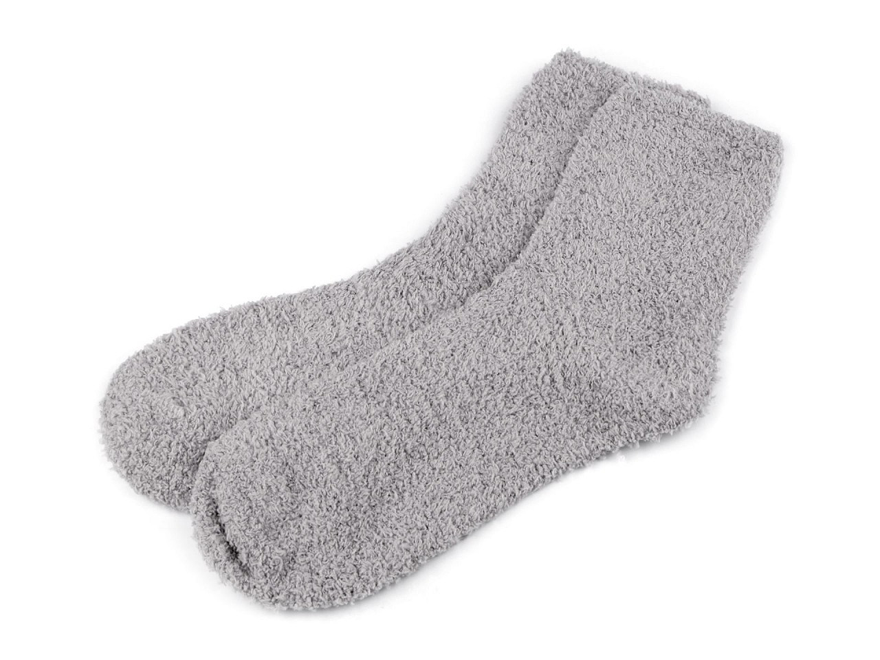 Dámské / dívčí froté ponožky, barva 7 šedá světlá