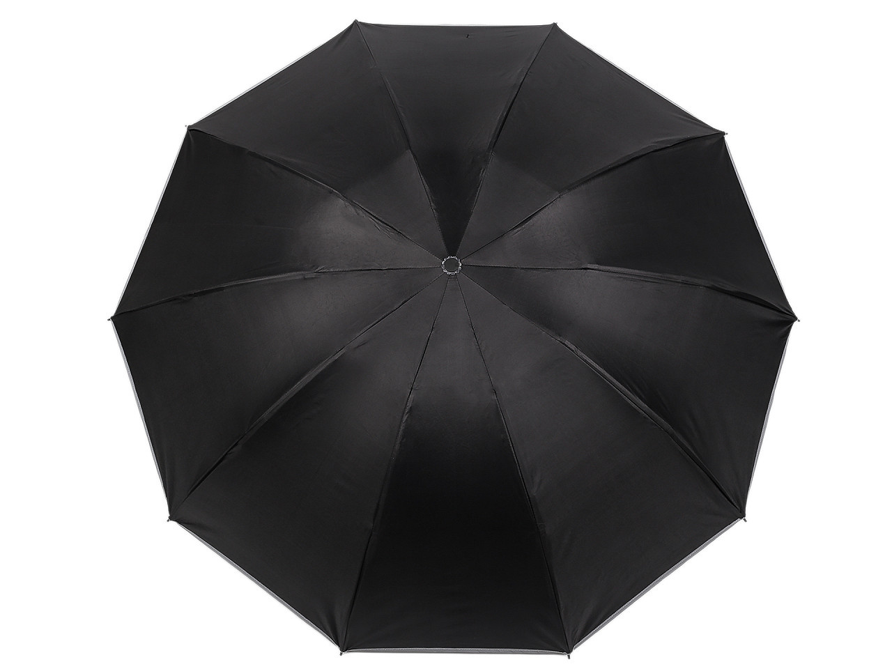 Pánský skládací vystřelovací / sestřelovací deštník, barva 2 černá