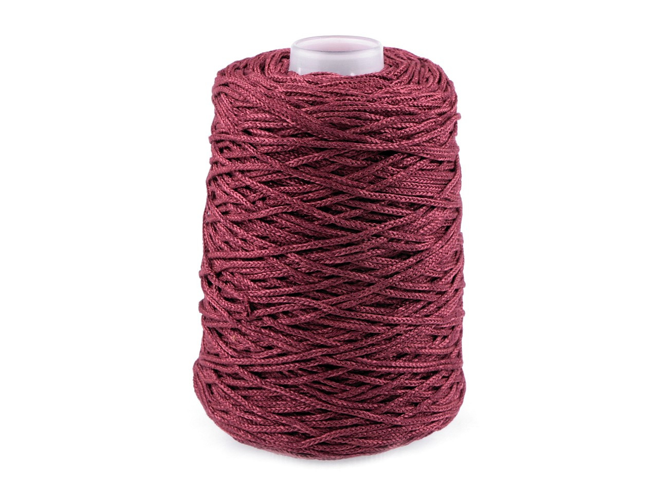 Pletací příze Chic, macrame 300 g, barva 4 (20) bordó