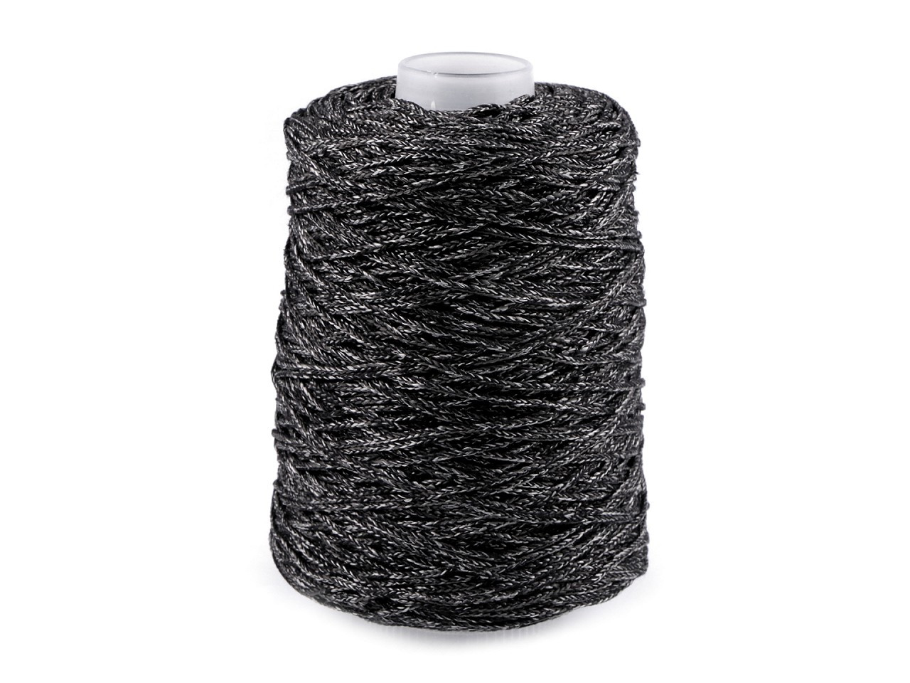 Pletací příze Chic, macrame 300 g, barva 6 (33) černá