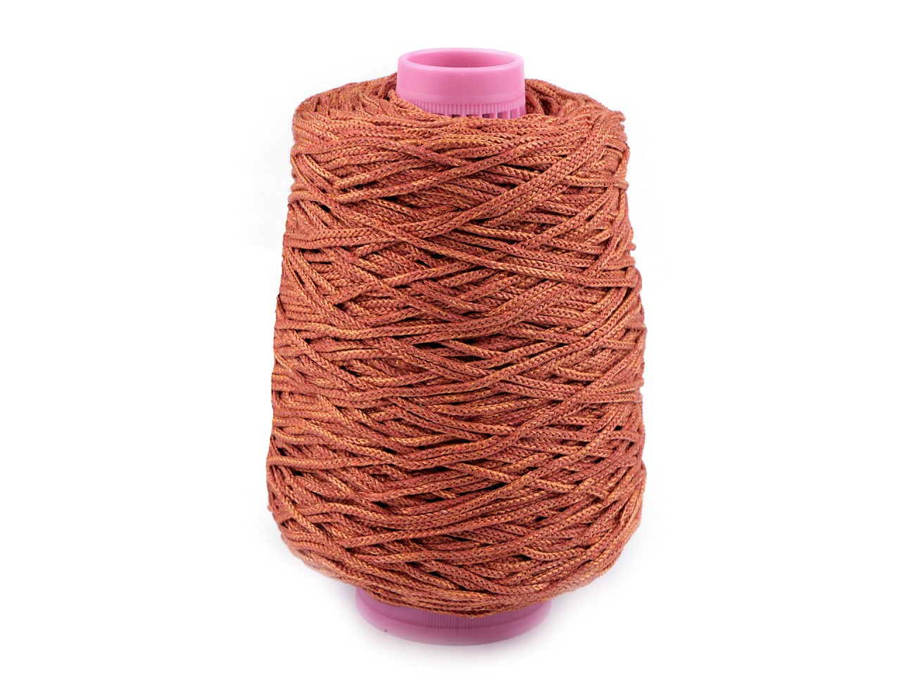 Pletací příze Chic, macrame 300 g, barva 3 (30) rezavá stř.