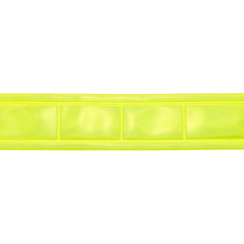 Reflexní PVC páska našívací 25 mm, barva Žlutá reflexní