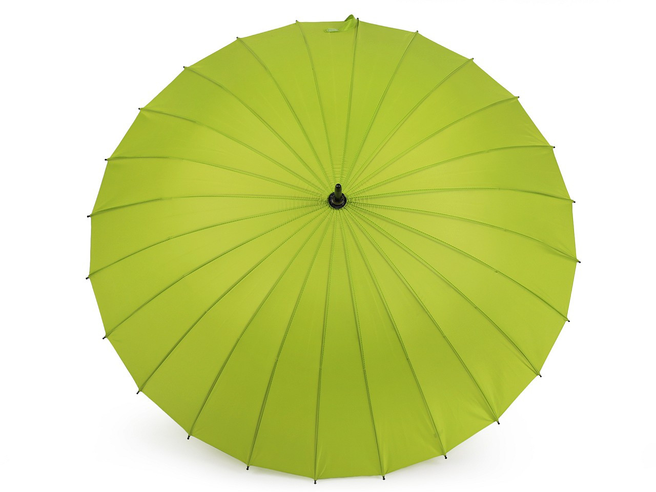 Dámský deštník kouzelný s květy, barva 13 zelená sv.