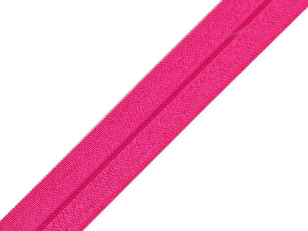 Lemovací pruženka půlená šíře 16 mm, barva 28 pink