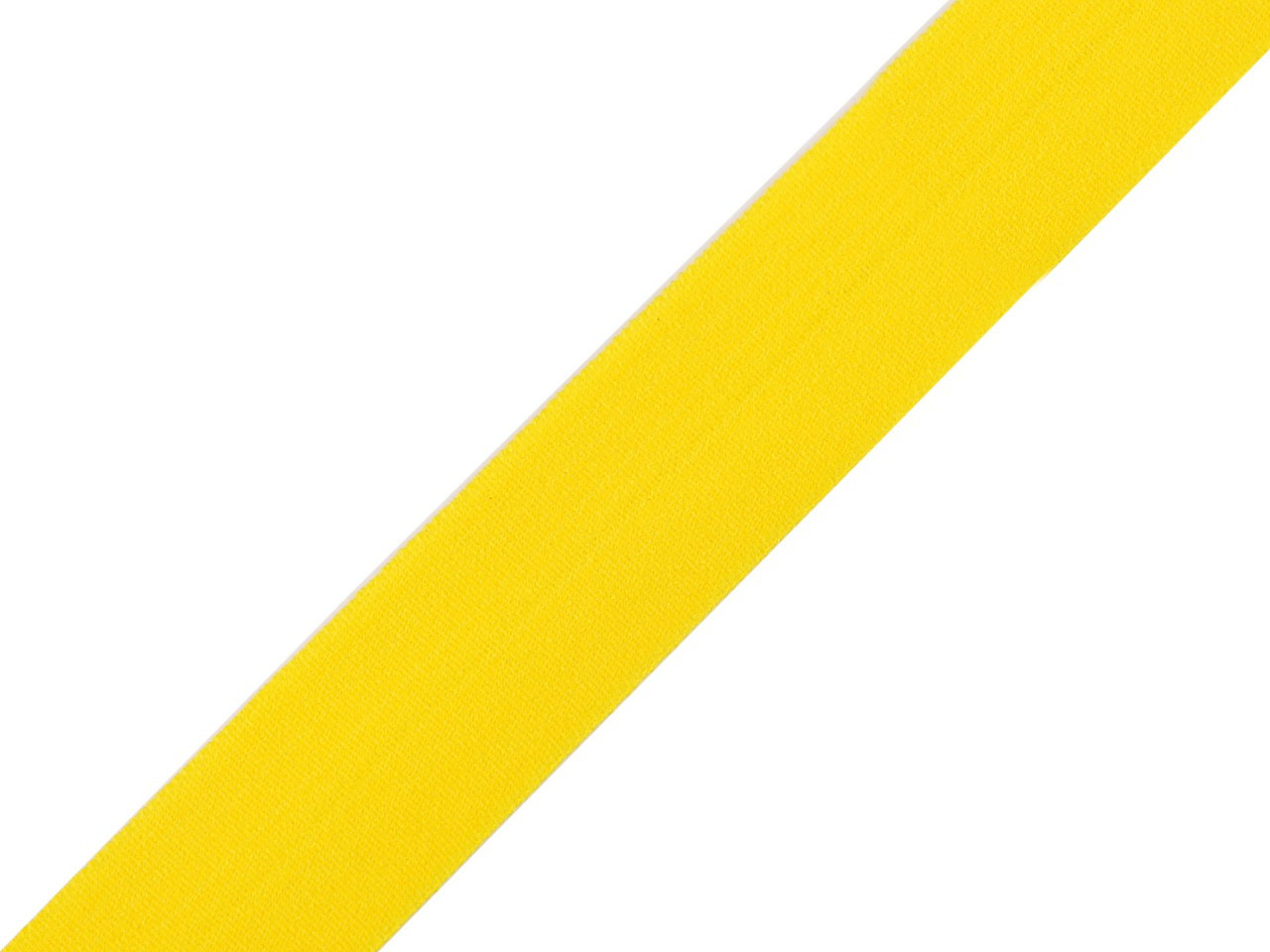 Lemovací pruženka půlená šíře 20 mm, barva 13 žlutá