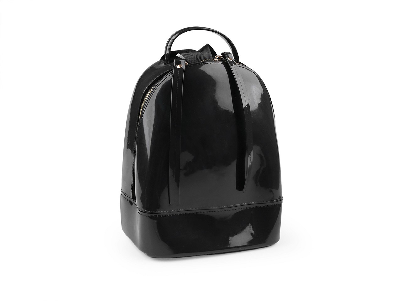 Dámský / dívčí batoh / crossbody kabelka 20x22 cm, barva 2 černá
