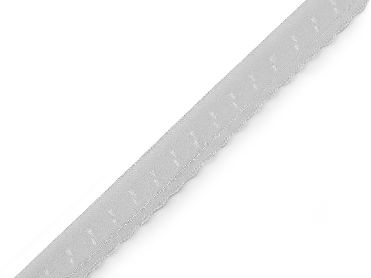 Ozdobná lemovací pruženka šíře 10 mm, barva 5 šedá nejsvětlější