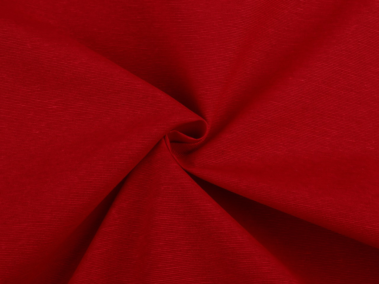 Dekorační látka Loneta jednobarevná, barva 7 (12) červená