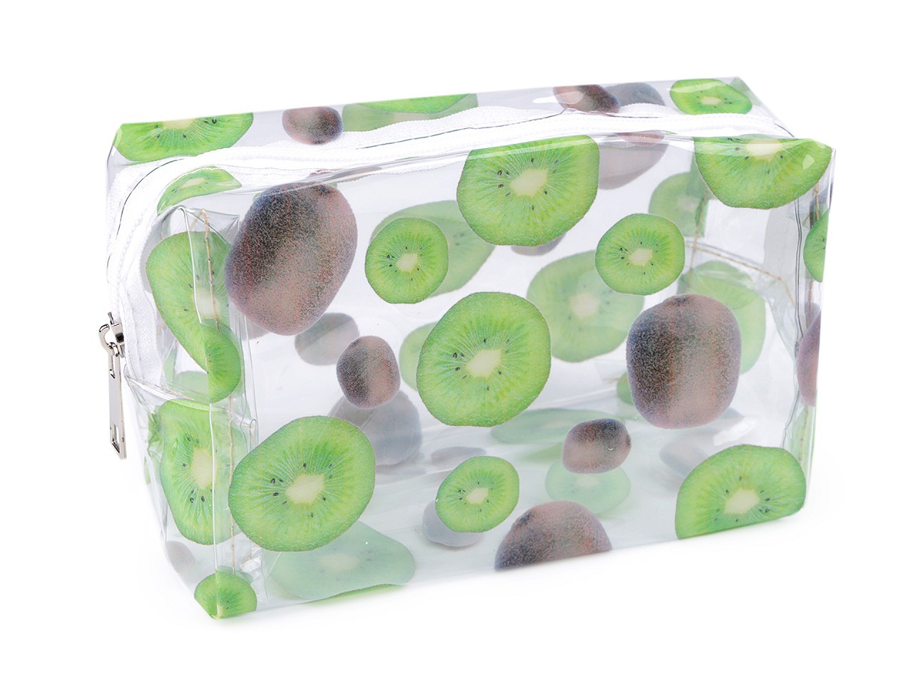 Pouzdro / kosmetická taška 11x18 cm, barva 3 zelená kiwi