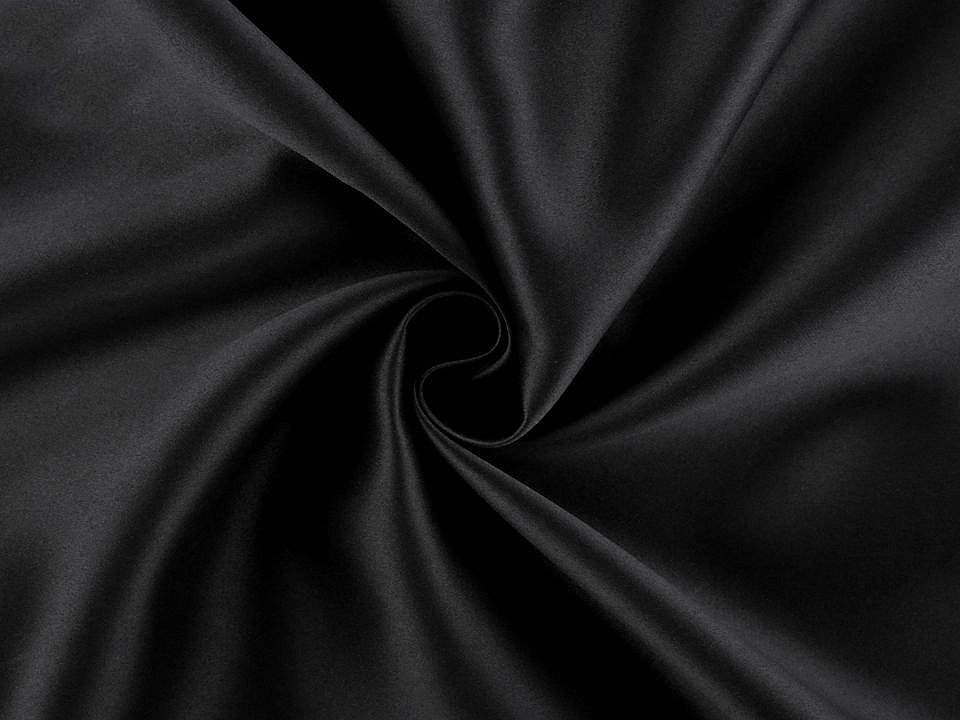 Závěsová látka blackout šíře 280 cm, barva 11 (8) černá