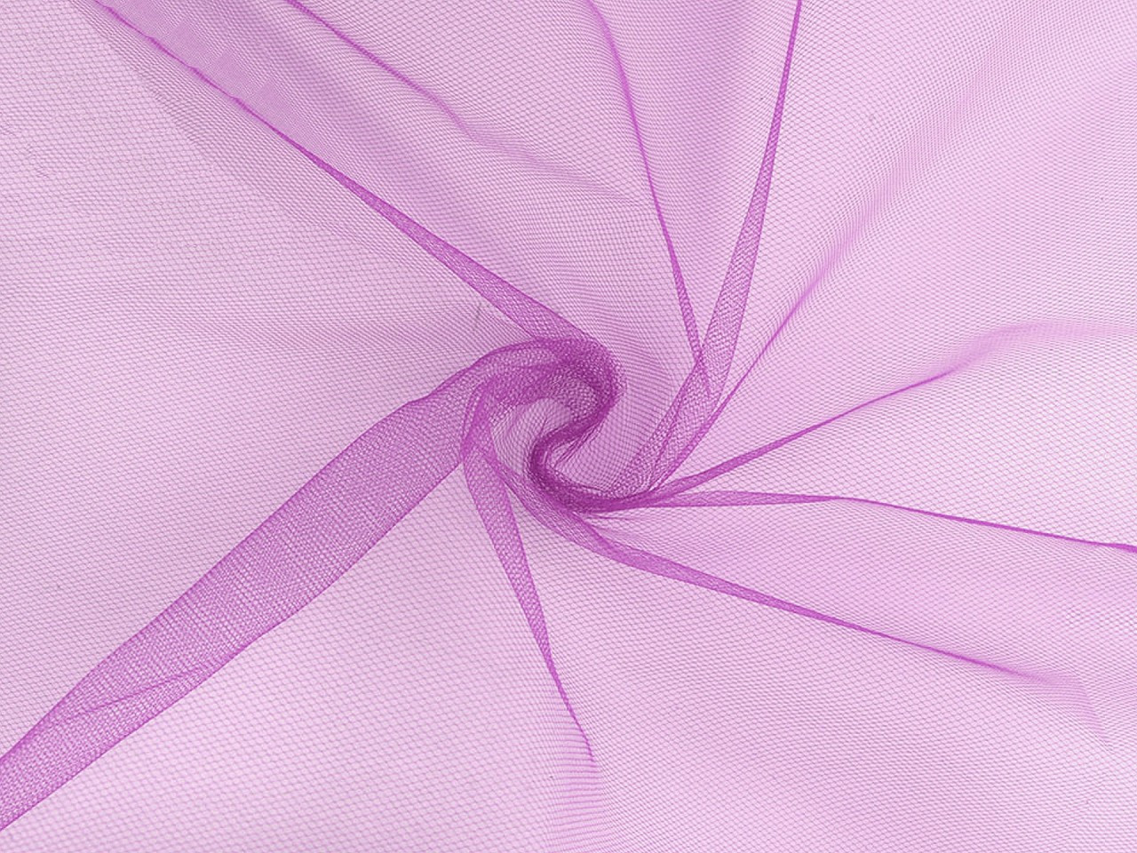 Tyl oděvní PAD jemný na závoje, barva 14 lila